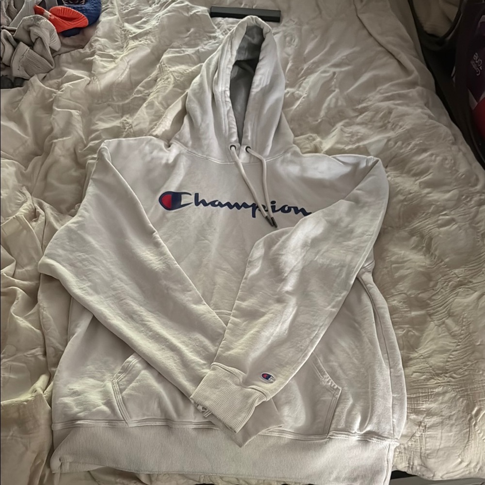 Champion Classic White Hoodie